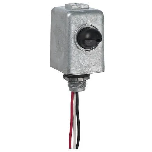 PHOTOCELL STEM MOUNT 1000W 1800VA 6A 120-277V 9" LEADS