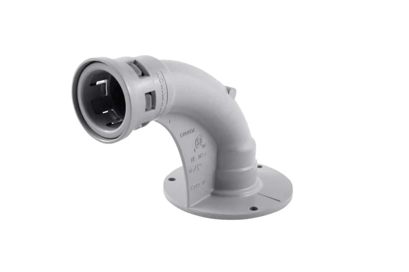 STUBDOWN PVC FLEX 1/2" 90 DEGREES THREADED