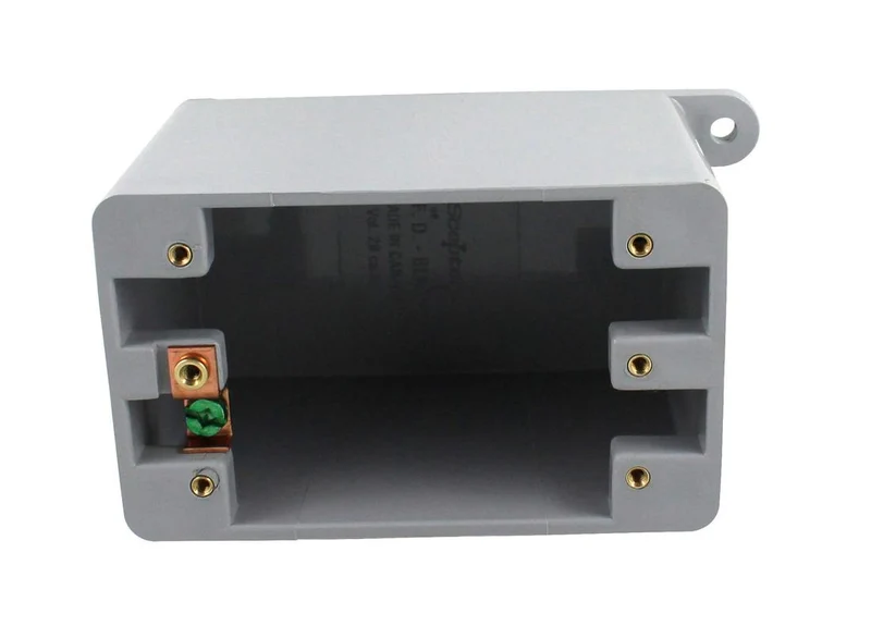 BOX FD PVC RIGID 1G BLANK