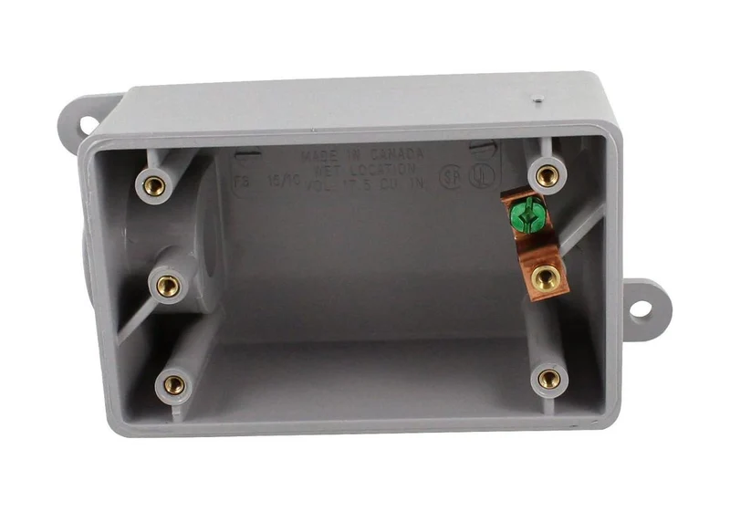 BOX FS PVC RIGID 1G 1/2"