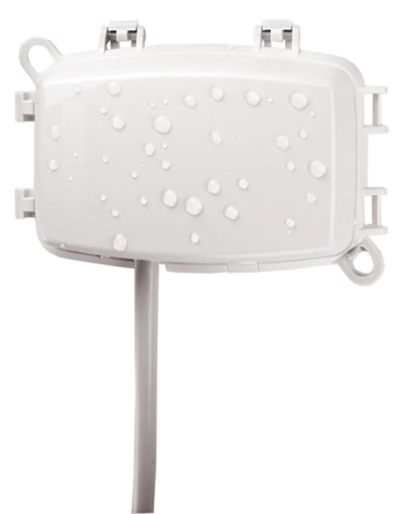 COVER 1G VERTICAL 3-1/8" DEEP 2-DUPLEX/GFCI 3R WHITE