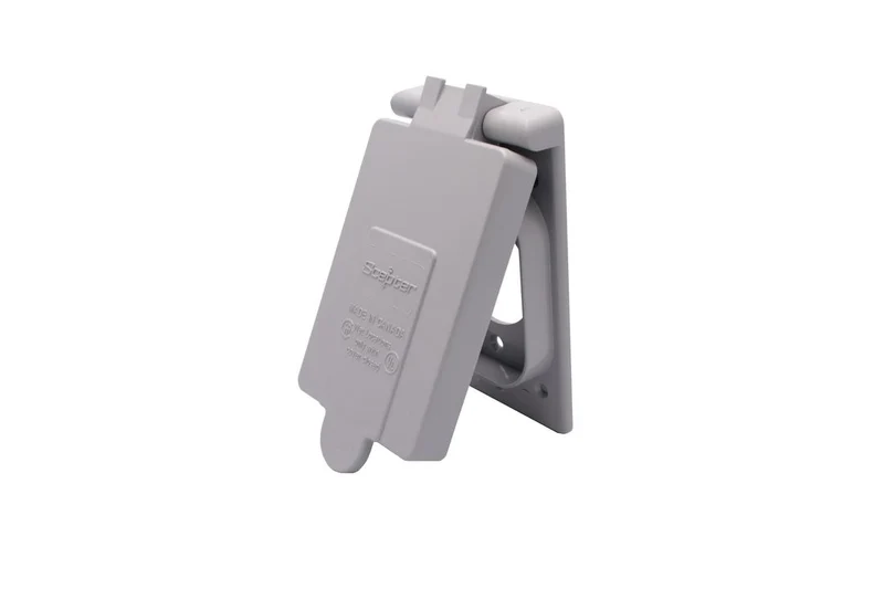 COVER PLATE PVC RIGID 1G WE.P. 1 RECEPTACLE SINGLE 20A