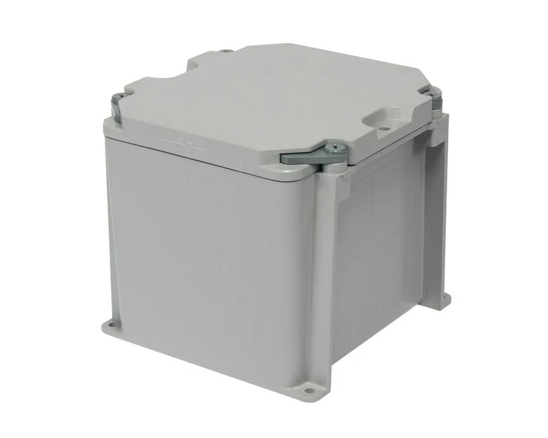 JUNCTION BOX PVC RIGID 6"X6"X6"