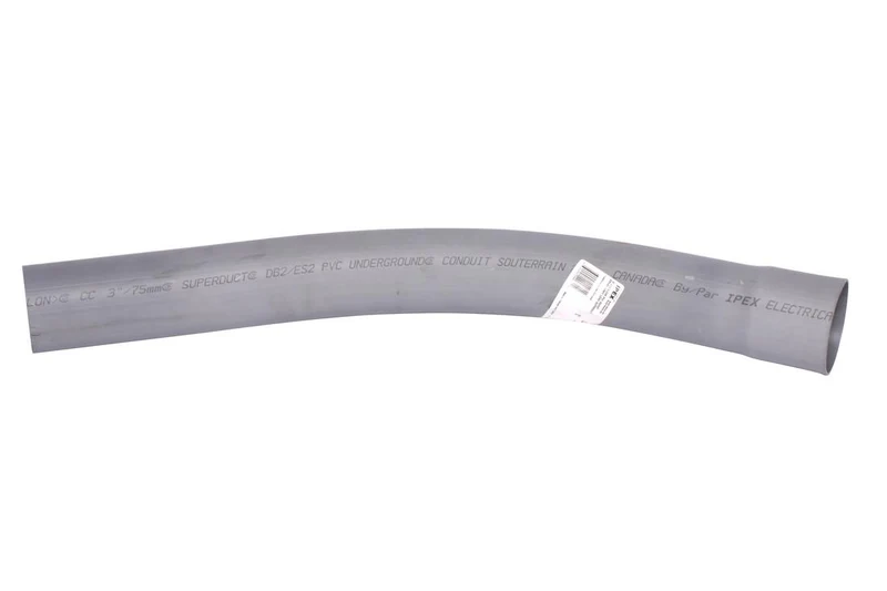ELBOW PVC TYPE II 3" 45 DEGREES RADIUS 24"