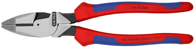 9 1/2" High Leverage Lineman's Pliers New England Head