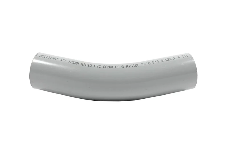 ELBOW PVC RIGID 4" 30 DEGREES