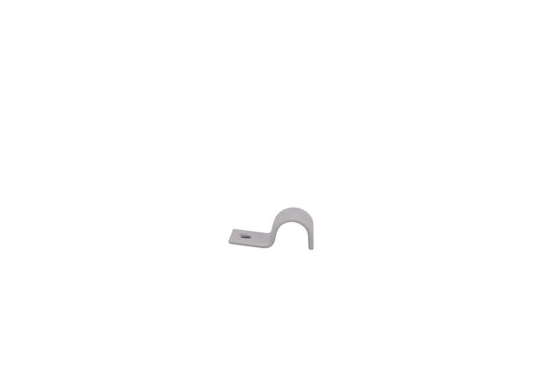 STRAP PVC RIGID 1/2" 1-HOLE STEEL PVC COATED