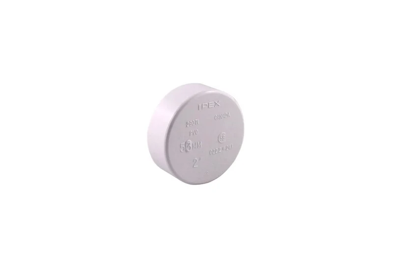 END CAP PVC RIGID 2" SOLVENT WELD