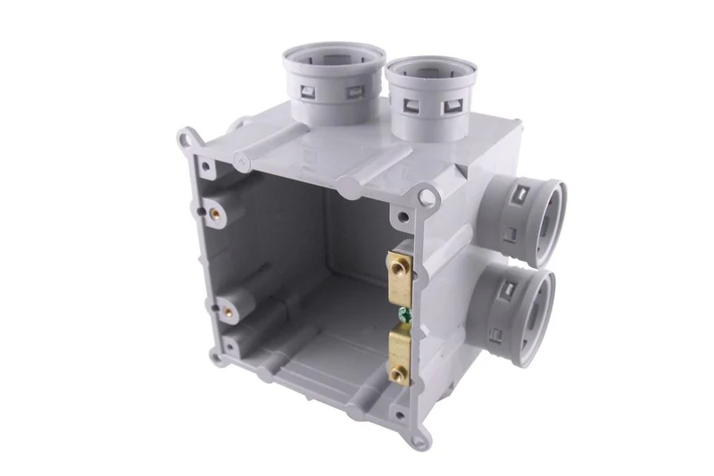 SLAB BOX 4X3/4" PVC FLEX