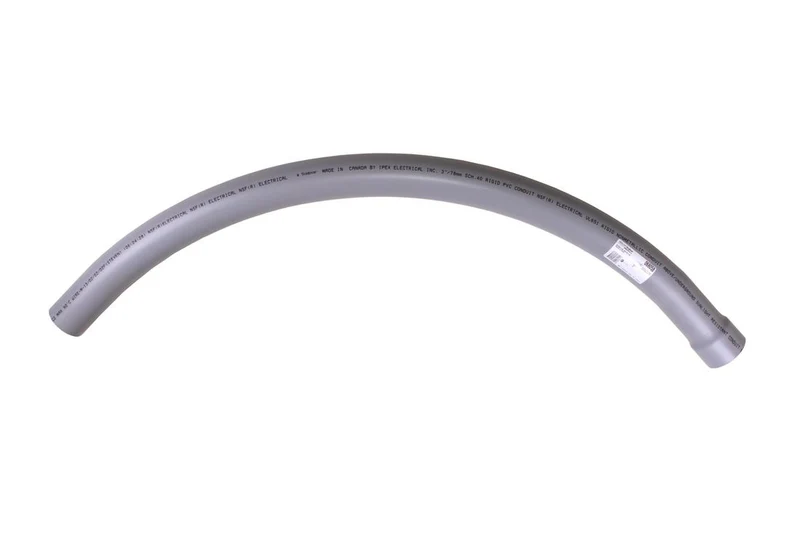 ELBOW PVC RIGID 3" 90 DEGREES RADIUS 36"