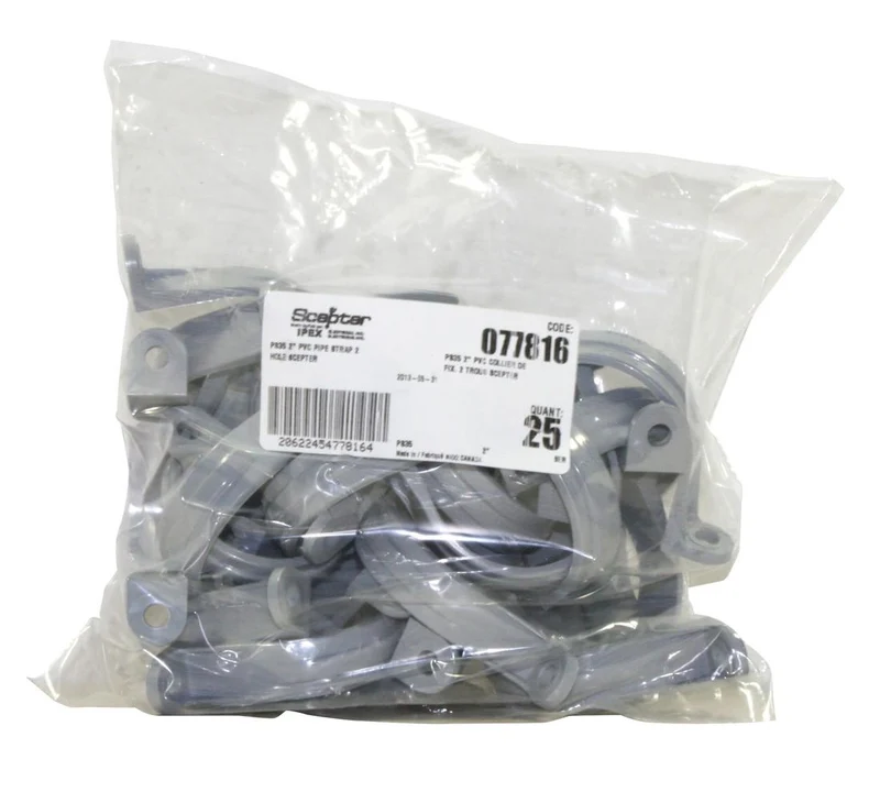 STRAP PVC RIGID 2" 2-HOLE