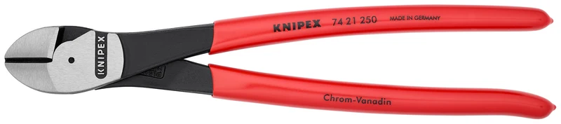 10" High Leverage 12° Angled Diagonal Cutters