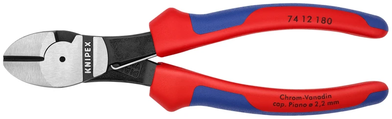 7 1/4" High Leverage Diagonal Cutters-Spring