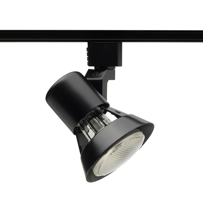 Fixture track head gimbal flared PAR20 50W black