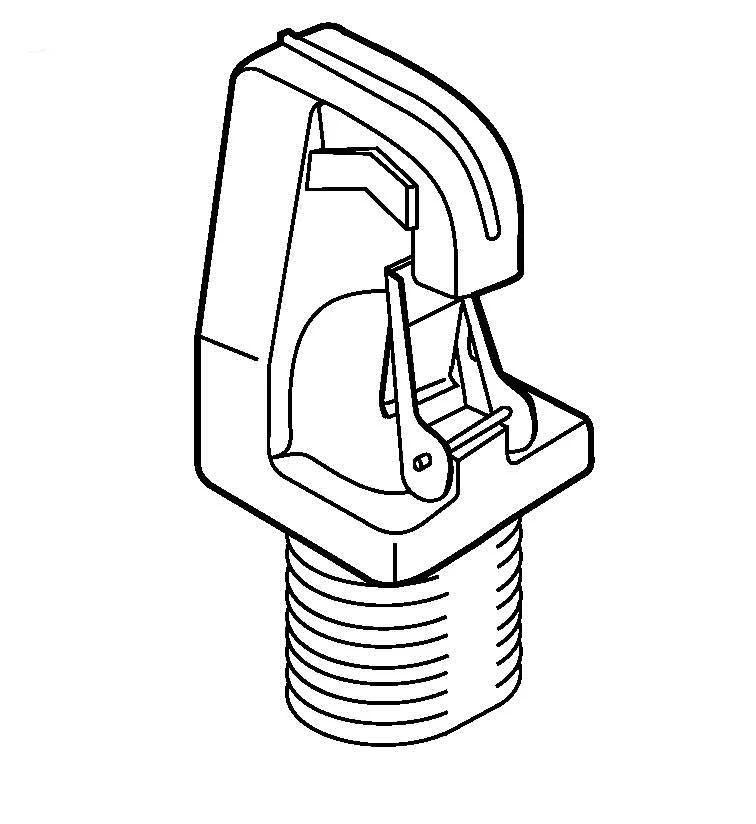 FIXTURE HOOK MALE FOR HID