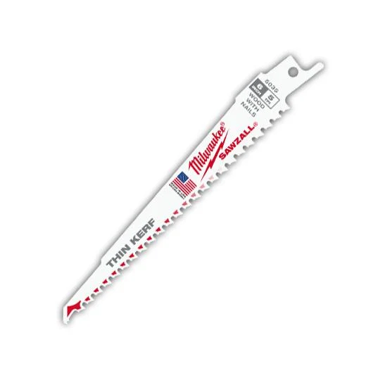 BLADE SAWZALL FOR WOOD 5-TPI 6X 3/4X .050"