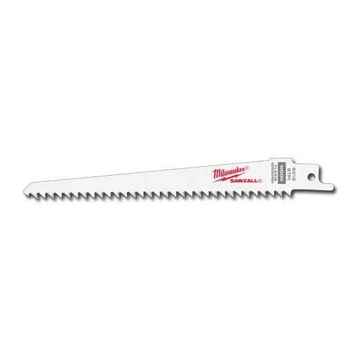 BLADE SAWZALL FLAME GROUND 6-TPI 6X 3/4X .050"