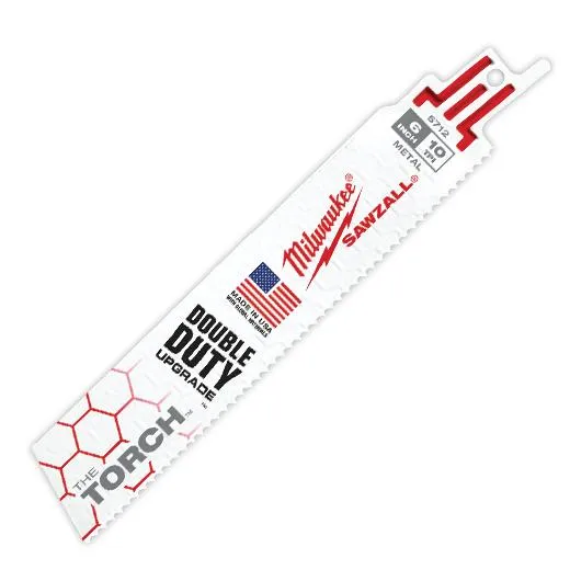 BLADE SAWZALL THE TORCH 10-TPI 6X 1X .042"