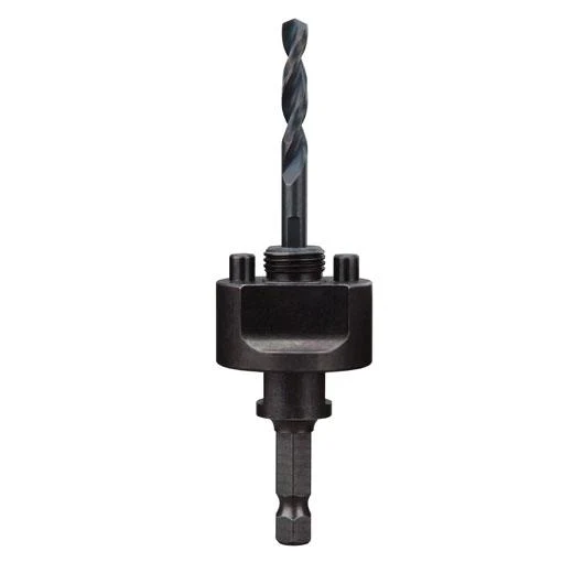 HOLE SAW ARBOR 1-1/4 & UP" 2 PIN MANDREL 3/8" &+