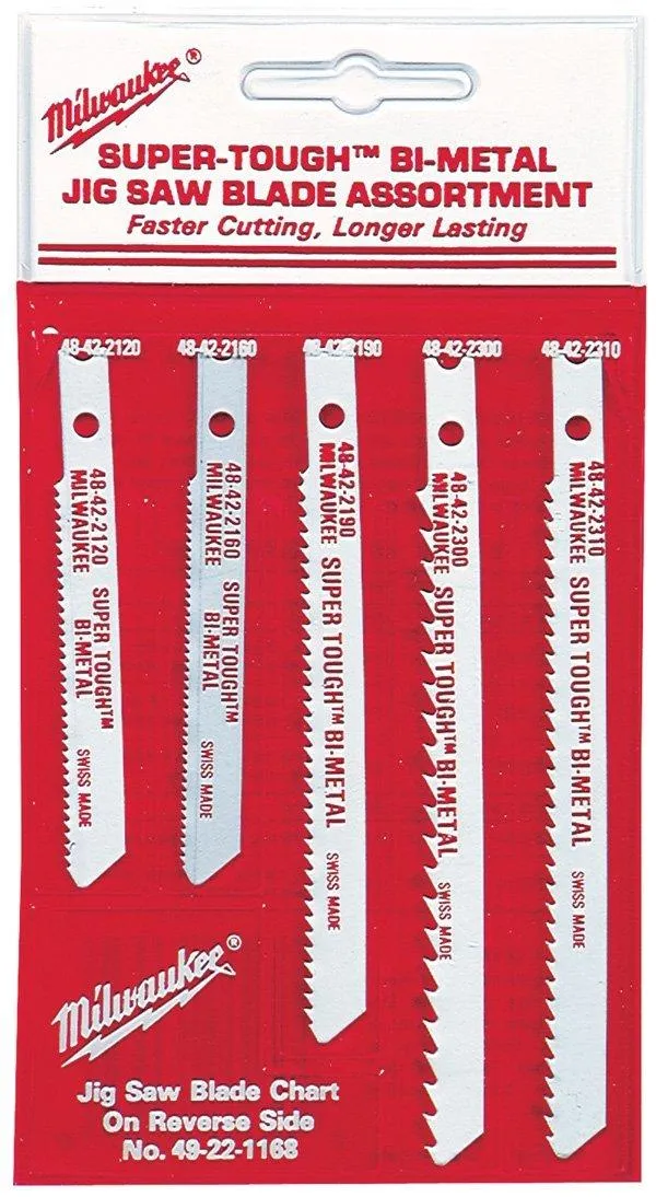 BLADE JIG SAW 9/32 WIDTH KIT 5 PIECES