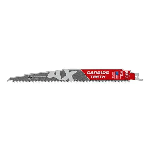 BLADE SAWZALL WOOD WITH NAILS CARBIDE 5 TPI 9"