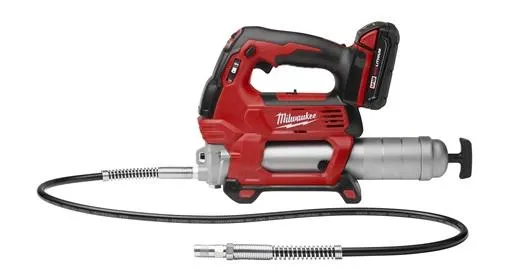 GREASE GUN 2-SPEED 18V CORDLESS KIT RED