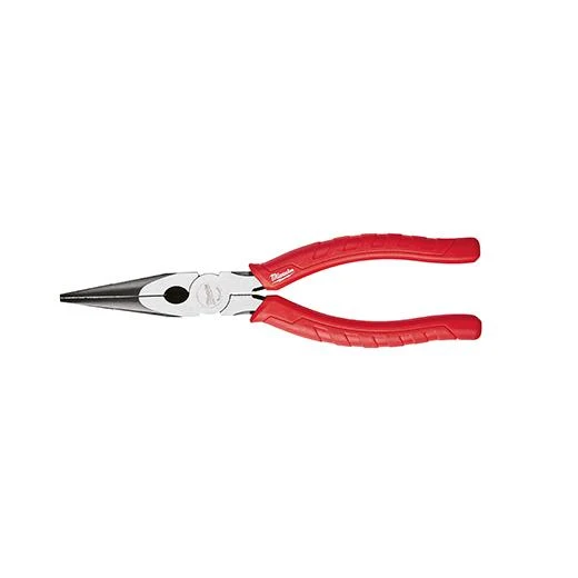 PLIERS LONG NOSE SIDE CUTTER 8"