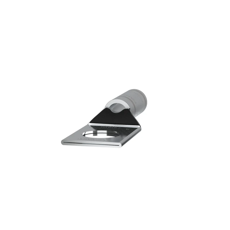 Pan-Lug™ Comp. Lug, Tin Plt Copper, Strt, One 3/8" Stud, PK25 LCA2-38-Q