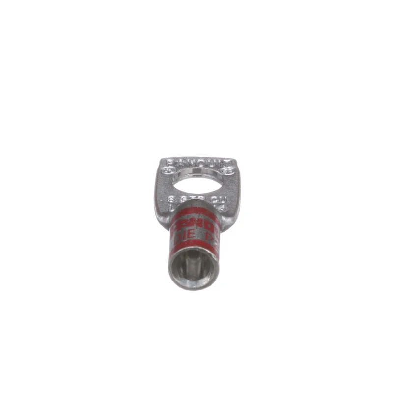 Pan-Lug™ Comp. Lug, Tin Plt Copper, Strt, One 1/4" Stud, PK50 LCA8-14-L