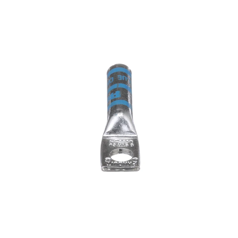 Pan-Lug™ Comp. Lug, 6, Long, Tin Plt Copper, Strt, One 1/4" Stud, PK50 LCB6-14-L