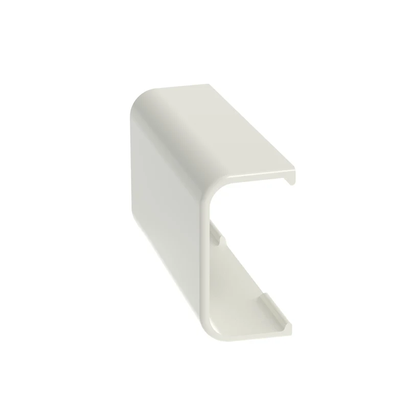 Surface Raceway, LD3 Coupler Fitting, Low Voltage, Off White CF3IW-E