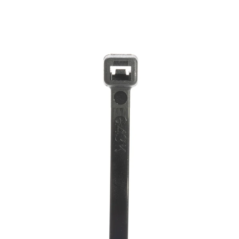 StrongHold™ Cable Tie, Black, PA 6.6, 50lb Min Loop Tensile, 7.4" S7-50-M0