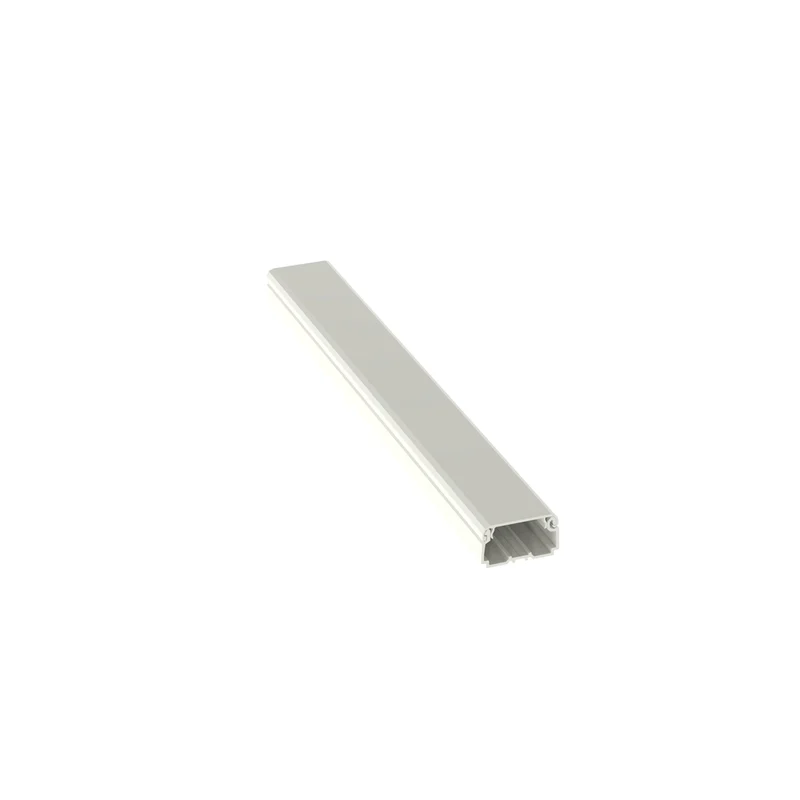 Surface Raceway, LDPH5 Pwr Rated,2-pc Latch, 10 ft, Off White LDPH5IW10-A