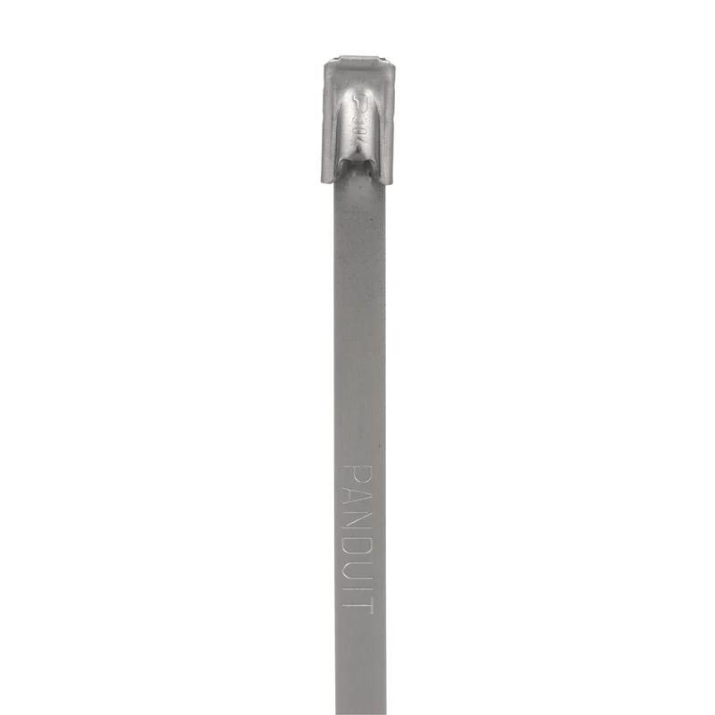 Pan-Steel® Cable Tie, SS 304, Standard, 4" Dia., PK100 MLT4S-CP