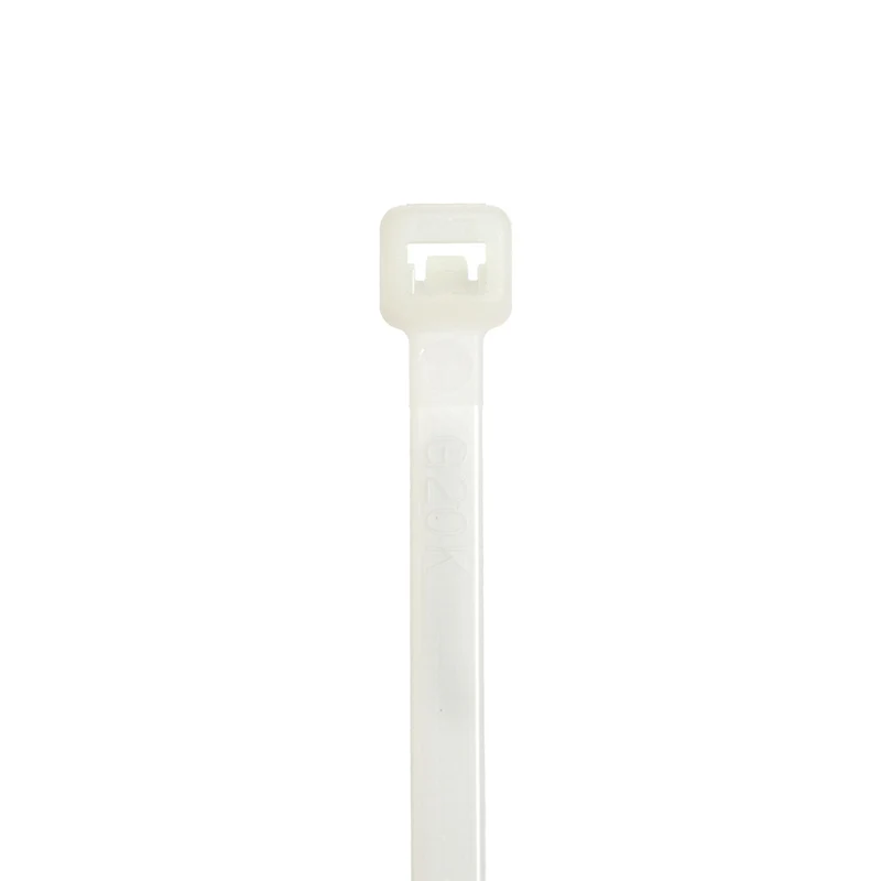 StrongHold™ Cable Tie, Natural, PA 6.6, 50lb Min Loop Tensile, 11.81" S12-50-M
