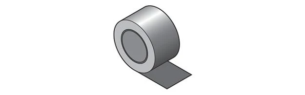 ALUMINUM TAPE (180 FT/ROLL) 55M