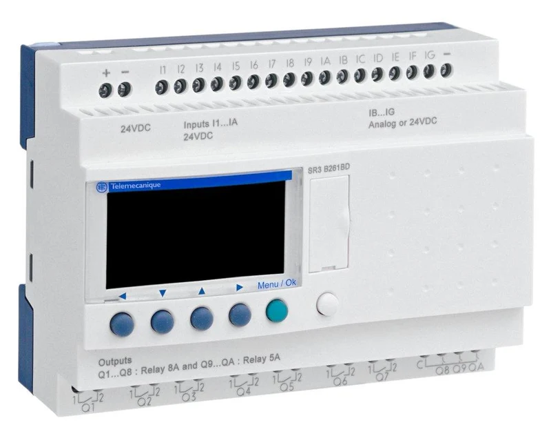 RELAY LOGIC MODULAR SMART 16-INPUT 10-RELAY OUT 24VDC