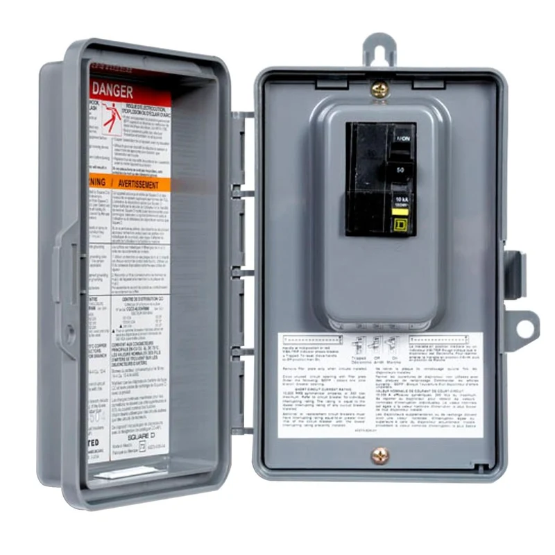 PANEL HOT TUB/POOL/SPA 1-20A-2P BKR GFCI 3W 120/240V 3R