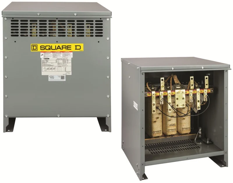 TRANSFORMER 75KVA 600-208Y/120V DRY TYPE ALUMINUM