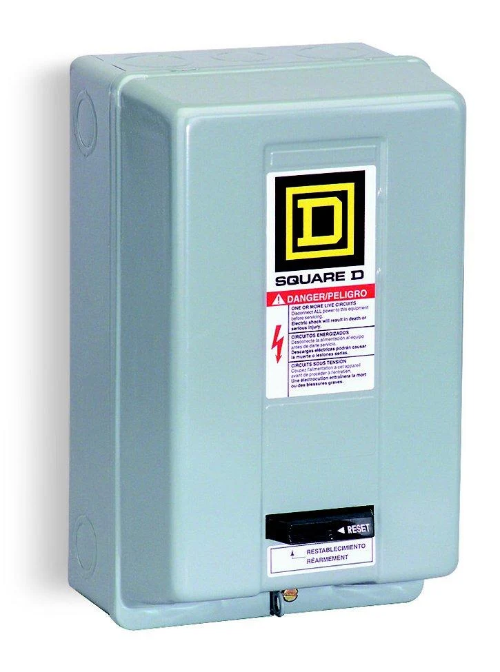 STARTER 2P SIZE 2 7-1/2HP 230V MOTOR 240VAC COIL NEMA-1