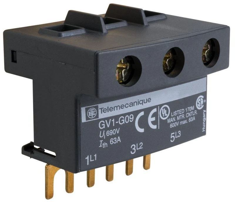 TERMINAL BLOCK 63A 575VAC FOR GV1 & GV3 STARTER