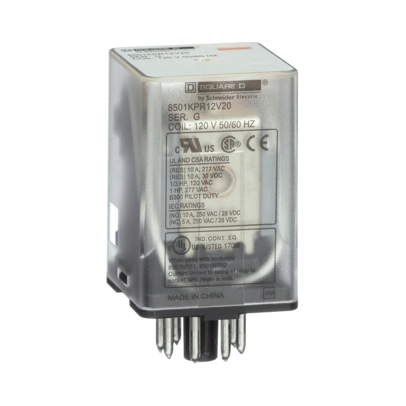RELAY PLUG-IN 10A 240V 2 C/O CONTACT 24VDC COIL