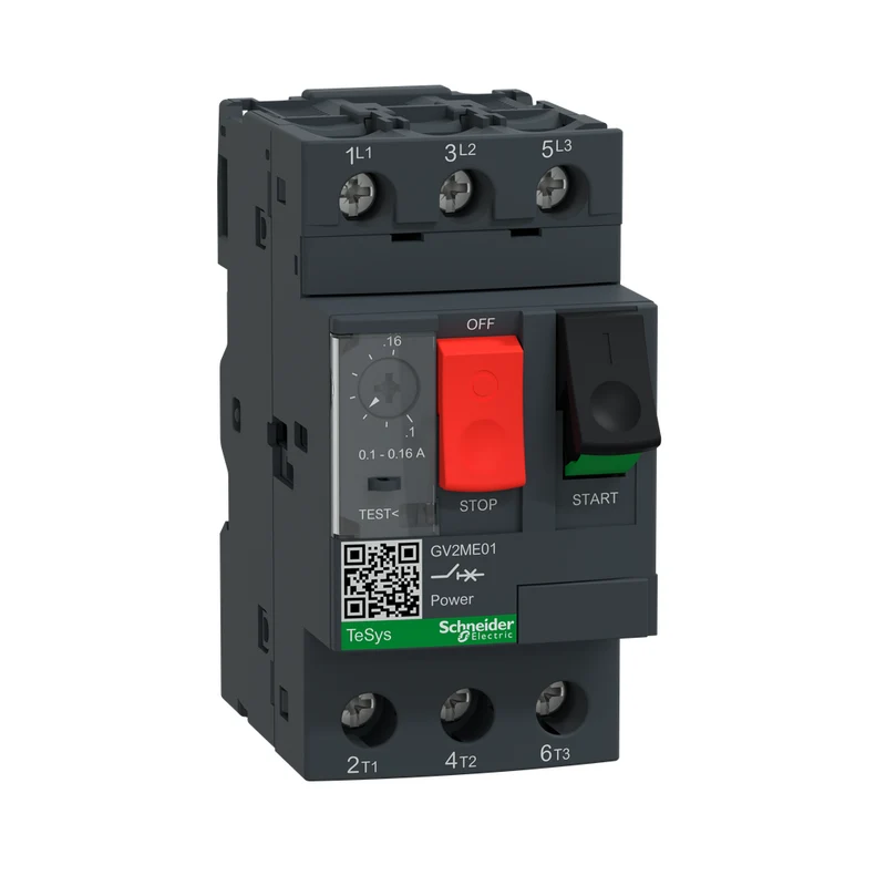 STARTER MANUAL 3P 600V 0.1-0.16A TRIP SET PUSH-BUTTON