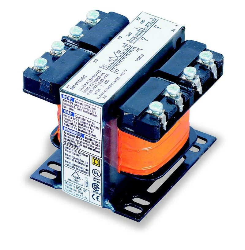 CONTROL TRANSFORMER 50VA 600V-120V OPEN TYPE