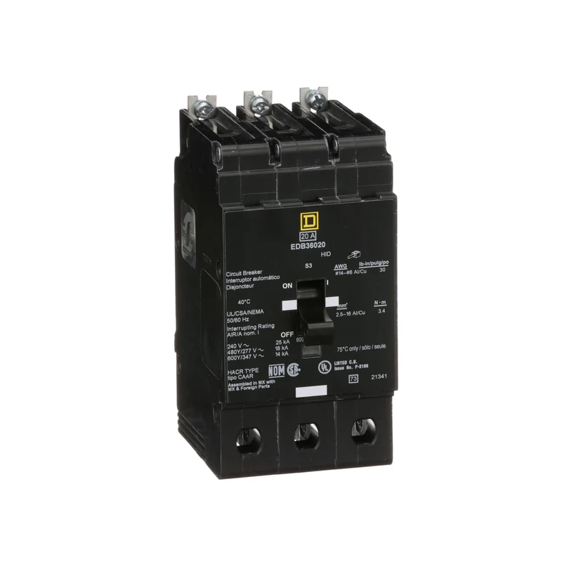 BREAKER 50A 3P 600VAC BOLT-ON TYPE