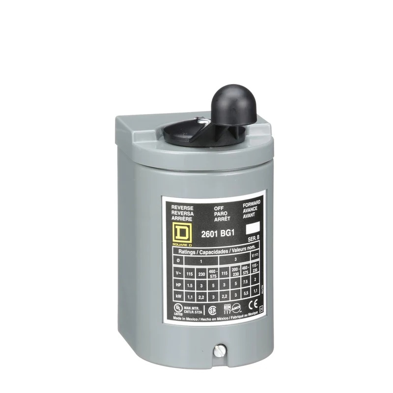 SWITCH DRUM REVERSING 7-1/2HP 3PH 600VAC NEMA-1 ENCL