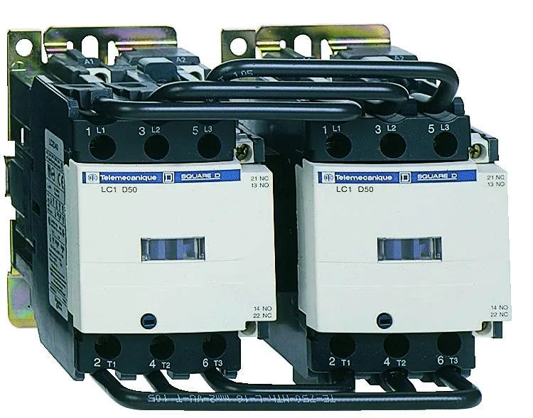 CONTACTOR REVERSING 3P 80A 600V 1NO 1NC AUX 120VAC COIL