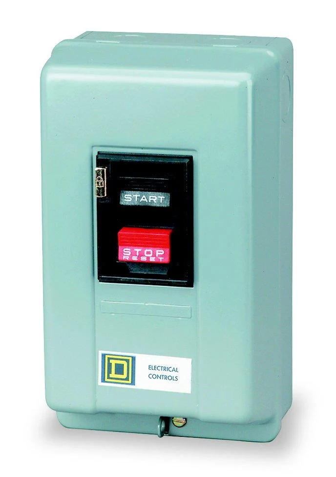 STARTER MANUAL 2P 5HP 3PH 600VAC PUSHBUTTON NEMA-1