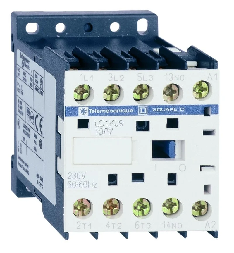 CONTACTOR 3P 9A AC3 600VAC 1NC AUX CONTACT 120VAC COIL