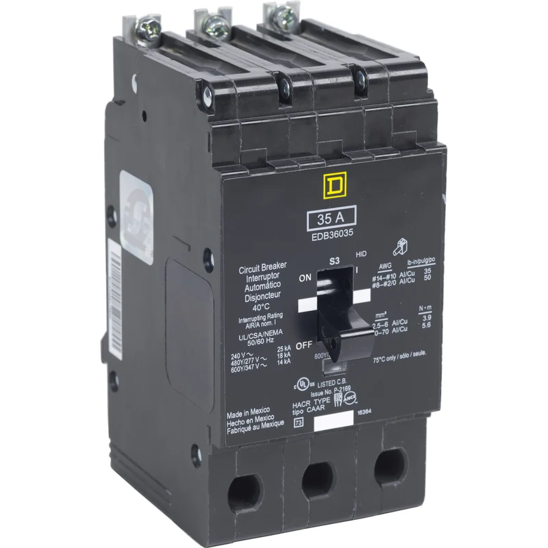 BREAKER MINI 70A 3P 600/347V HID RATED